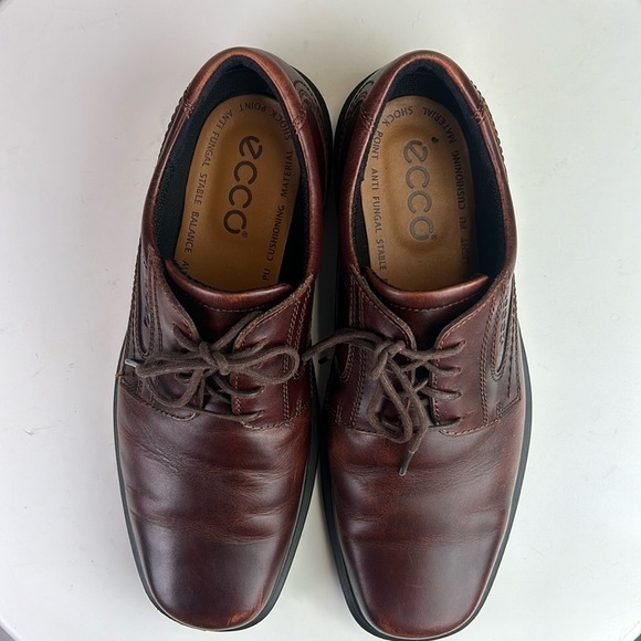 ECCO Men’s Brown Leather Oxford Dress Shoes main image 12